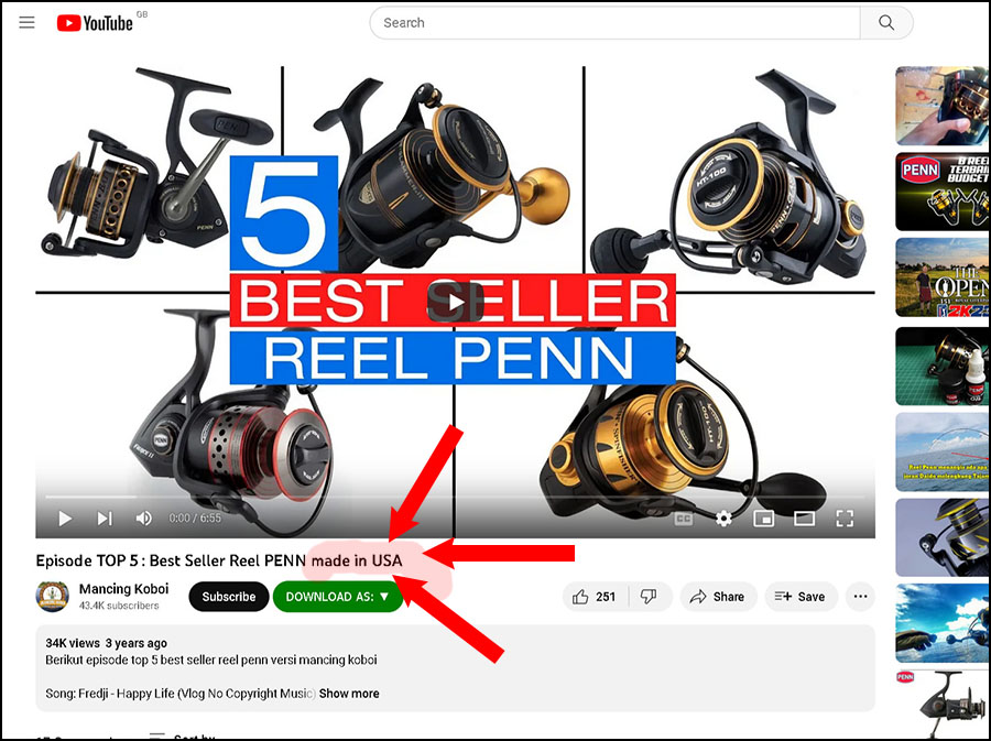  Penn Reel Part Spinfisher 750SS - (3) Smooth Drag