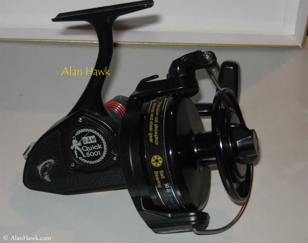 D.A.M. QUICK 550 FLY FISHING SPINNING REEL - MADE IN WEST GERMANY