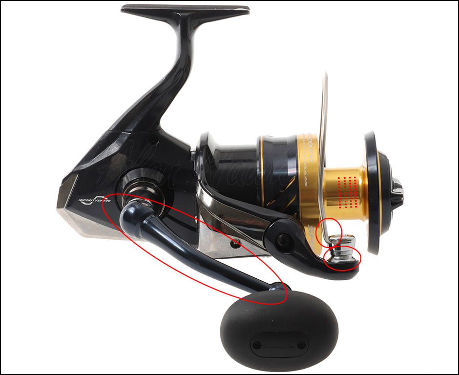 Original Shimano SPHEROS SW Fishing Spinning Reels 5000HG 6000 6000PG  6000HG 8000 8000PG 8000HG 20000 Saltwater Fishing Wheels